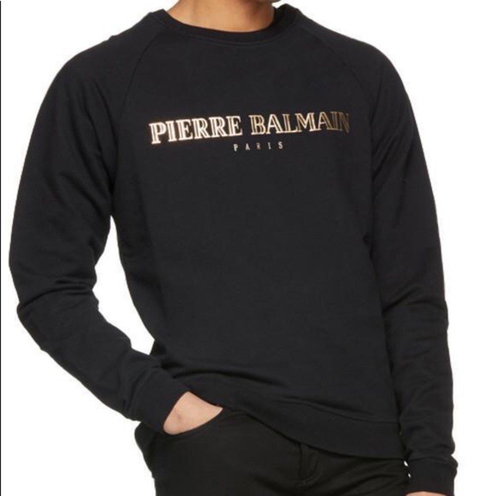 Pierre Balmain Men’s Sweatshirt Black